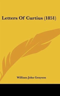 Letters Of Curtius (1851)