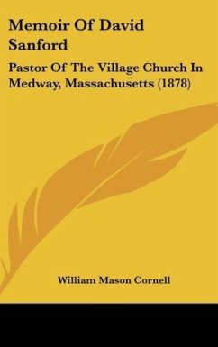 Memoir Of David Sanford - Cornell, William Mason