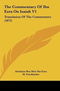 The Commentary Of Ibn Ezra On Isaiah V1