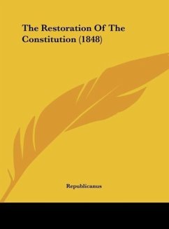 The Restoration Of The Constitution (1848)