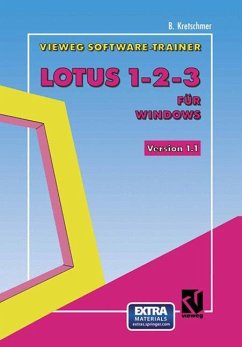 Vieweg-Software-Trainer Lotus 1¿2¿3 für Windows - Kretschmer, Bernd