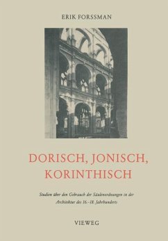 Dorisch, Jonisch, Korinthisch - Forssman, Erik