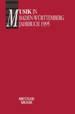 Musik in Baden-Württemberg, Band 2: Jahrbuch 1995; . / Musik in Baden-Württemberg 2