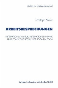 Arbeitsbesprechungen - Meier, Christoph