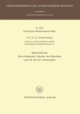 Geschichte der Syro-Arabischen Literatur der Maroniten vom VII. bis XVI. Jahrhundert