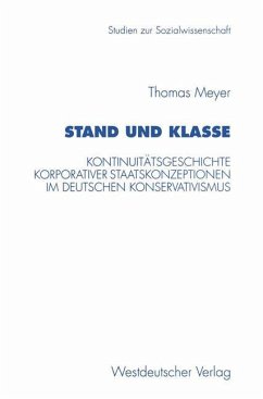 Stand und Klasse - Meyer, Thomas