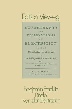 Briefe von der Elektrizität - Franklin, Benjamin