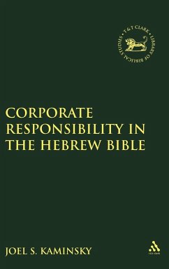 Cover Corporate Responsibility in the Hebrew Bible