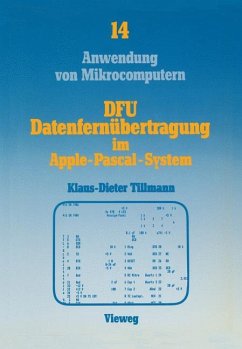 DFÜ, Datenfernübertragung im Apple-Pascal-System - Tillmann, Klaus-Dieter