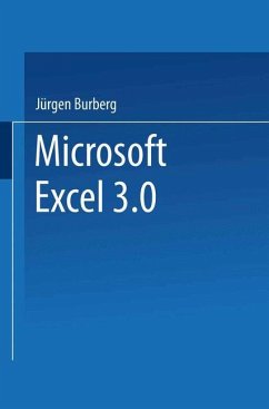 Microsoft® Excel 3. 0 - Burberg, Jürgen; Schneiderlöchner, Peter