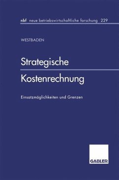 Strategische Kostenrechnung - Baden, Axel