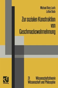 Zur sozialen Konstruktion von Geschmackswahrnehmung - Borg-Laufs, Michael; Duda, Lothar