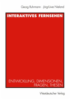 Interaktives Fernsehen - Ruhrmann, Georg; Nieland, Jörg-Uwe