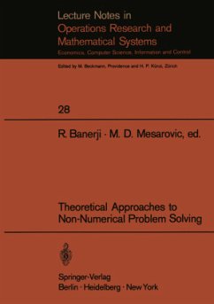 Theoretical Approaches to Non-Numerical Problem Solving