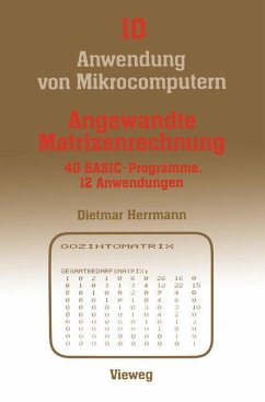 Angewandte Matrizenrechnung - Herrmann, Dietmar