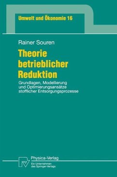 Theorie betrieblicher Reduktion - Souren, Rainer
