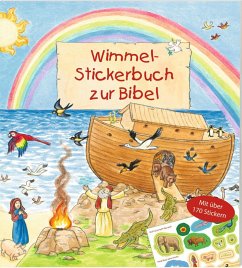 Cover Wimmel-Stickerbuch zur Bibel