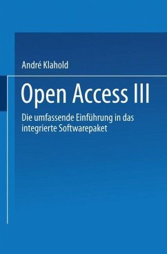 Open Access III - Klahold, André