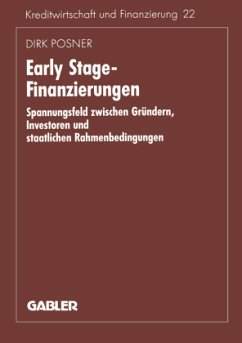 Early Stage-Finanzierungen - Posner, Dirk