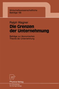 Die Grenzen der Unternehmung - Wagner, Ralph