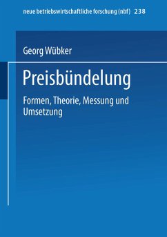 Preisbündelung - Wübker, Georg