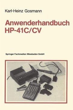 Anwenderhandbuch HP-41 C/CV - Gosmann, Karl-Heinz