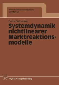 Systemdynamik nichtlinearer Marktreaktionsmodelle - Ostrusska, Doris