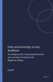Faith and Knowledge in Early Buddhism: An Analysis of the Contextual Structures of an Arahant-Formula in the Majjhima-Nikāya