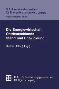 Die Energiewirtschaft Ostdeutschlands ¿ Stand und Entwicklung - Kulinna, Matthias;Lindner, Klaus;Merten, Dieter
