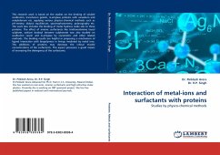 Interaction of metal-ions and surfactants with proteins
