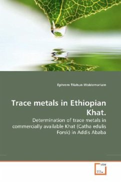 Trace metals in Ethiopian Khat. - Woldemariam, Ephrem Tilahun
