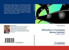 Difficulties in Translating Movies Subtitles - Masnic, Margarita