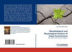 Morphological and Physiological Analysis of Urban Environment