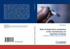 Role of depressive symptoms in the maintenance of cigarette smoking