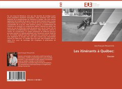 Les itinérants à Québec: - Prévost, Jean-François