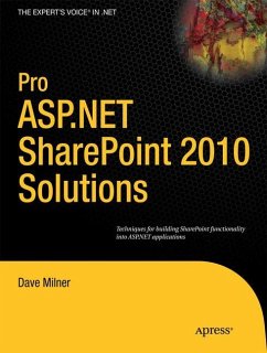 Pro ASP.NET SharePoint 2010 Solutions - Milner, Dave