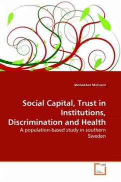 Social Capital, Trust in Institutions, Discrimination and Health - Mohseni, Mohabbat