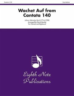Wachet Auf Cantata 140 Clarinet/Keyboard