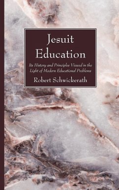 Jesuit Education - Schwickerath, Robert Sj