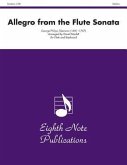 Allegro from the Flute Sonata: Flute and Keyboard