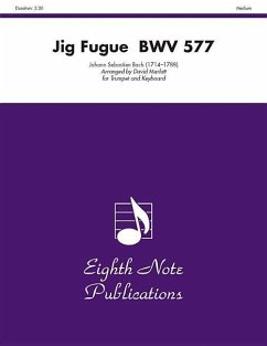Jig Fugue, BWV 577 Trumpet/Keyboard