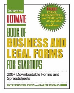 Ultimate Book of Business and Legal Forms for Startups: 200+ Downloadable Forms and Spreadsheets - Entrepreneur Press