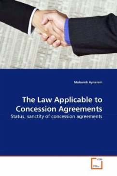 The Law Applicable to Concession Agreements - Aynalem, Muluneh