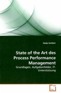 State of the Art des Process Performance Management - Güttlein, Nadja