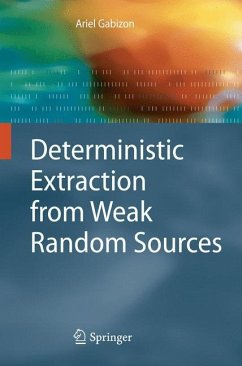 Deterministic Extraction from Weak Random Sources - Gabizon, Ariel