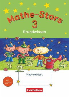 Mathe-Stars 3. Schuljahr. Grundwissen / Mathe-Stars Grundwissen Bd.3 - Kobr, Ursula;Hatt, Werner;Pütz, Beatrix