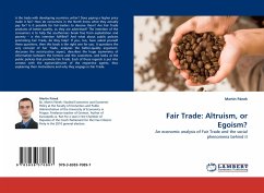 Fair Trade: Altruism, or Egoism? - Pánek, Martin