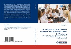 A Study Of Turkish Biology Teachers And Students Views Of Teaching