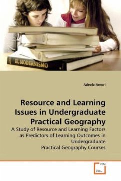Resource and Learning Issues in Undergraduate Practical Geography - Amori, Adeola