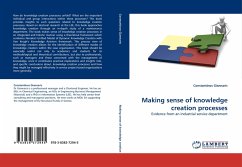 Making sense of knowledge creation processes - Giannaris, Constantinos